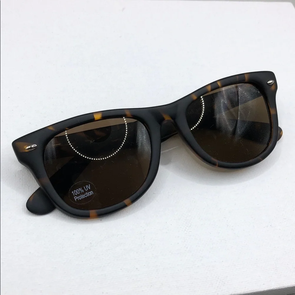 Marc Hunter Square Sunglasses 7904 Matte Tortoise Unisex Classic 50-21-145 New.